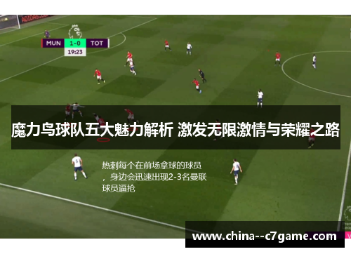 魔力鸟球队五大魅力解析 激发无限激情与荣耀之路